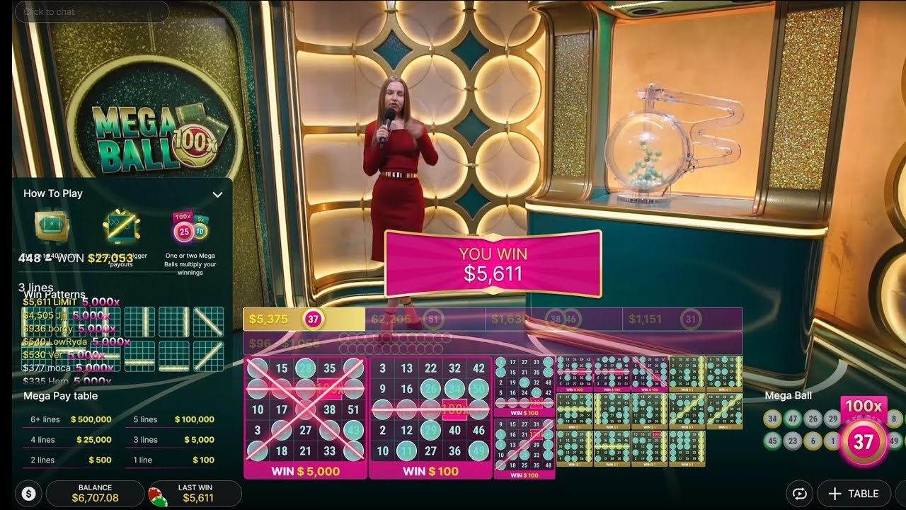 Pocket52 lottery-style category card with number game visual